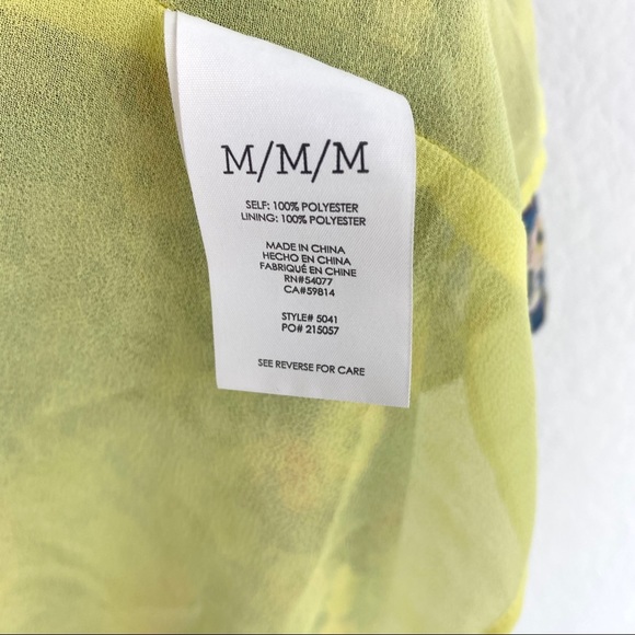 Cabi Floral Printed Tank Size Medium - Picture 4 of 4